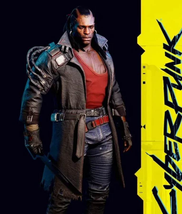 Cyberpunk 2077 Placide Leather Coat