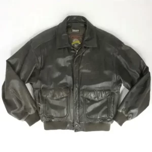 Wilsons Adventure Bound Leather Bomber Jacket