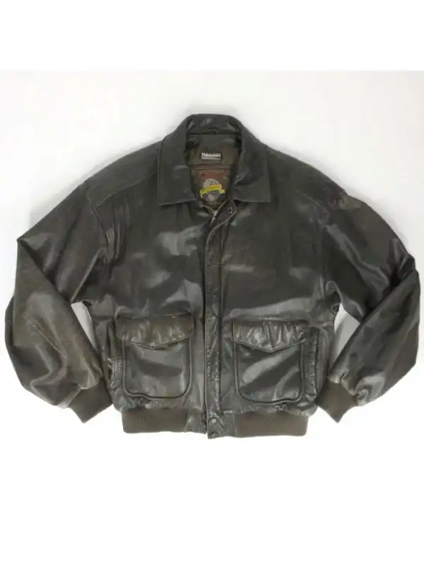 Wilsons Adventure Bound Leather Bomber Jacket - Fortune Jackets