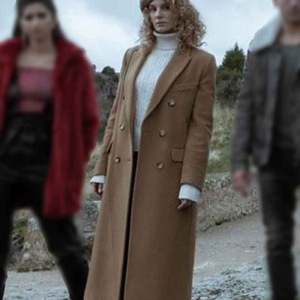 Money Heist Monica Gaztambide Wool Coat