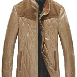 Woodland Winter Quilted Mens Jacket