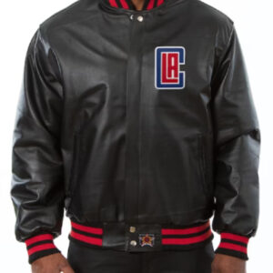LA Clippers NBA Team JH Design Domestic Leather Jacket