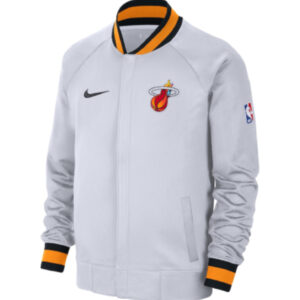Miami Heat NBA Team Nike City Edition Thermaflex Varsity Jacket