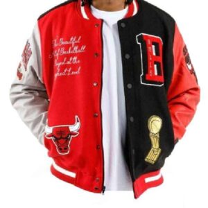 NBA Team Legend Fan Chicago Bulls Letterman Jacket