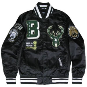 NBA Team Milwaukee Bucks Pro Standard Mash Up Logo Jacket