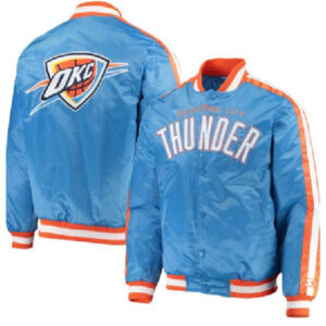 Oklahoma City Thunder NBA Team Starter The Offensive Varsity Jacket