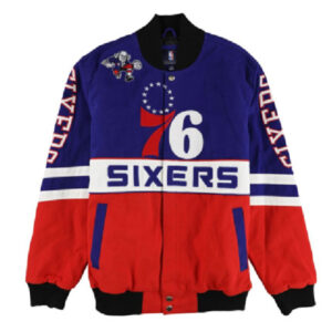 Philadelphia 76ers NBA Team G-III Sports Varsity Jacket