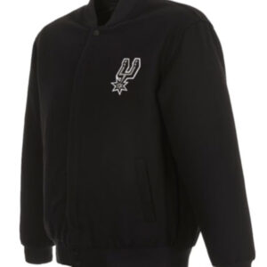 NBA San Antonio Spurs Jh Design Embroidered Varsity Jacket