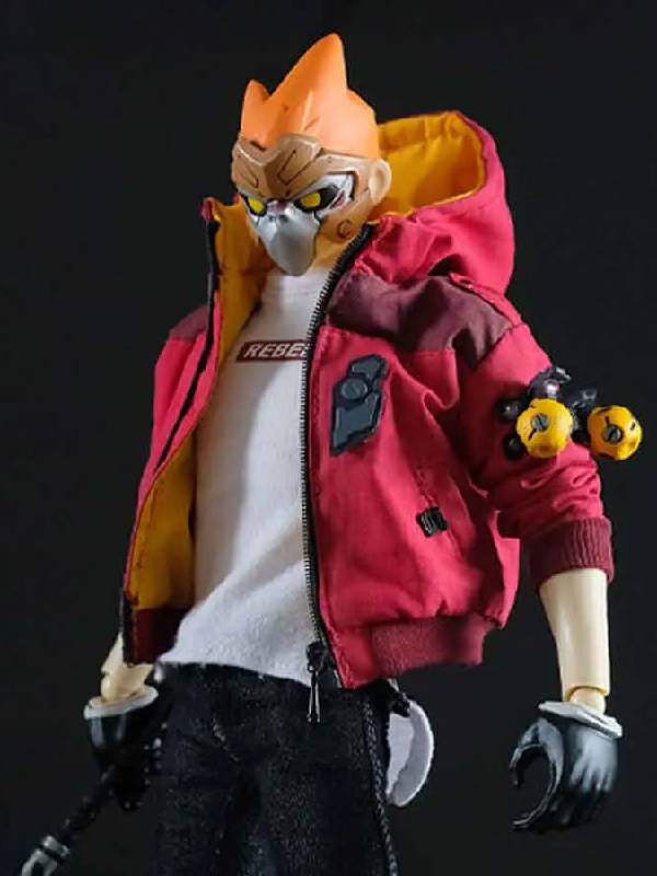 No Fear No Mercy Goku Pink Hooded Jacket