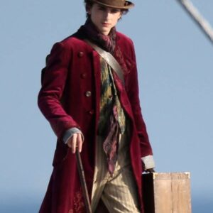 Timothee Chalamet Wonka 2023 Coat