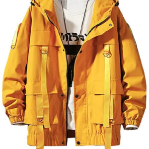 Rae Swift Hip Hop Yellow Cotton Jacket