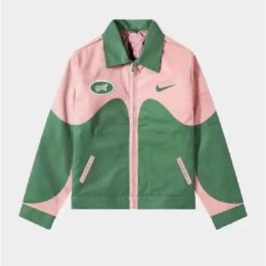 Ttc X Nike Work Golf Pink Jacket