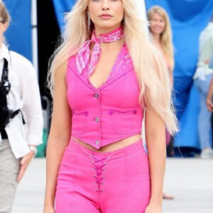 Margot Robbie Barbie Pink Vest