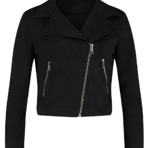 Law Order Svu Mariska Hargitay Black Suede Jacket