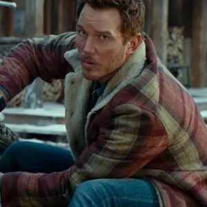 Jurassic World Dominion Chris Pratt Cotton Fur Jacket