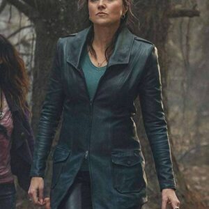 Lucy Lawless Ash vs Evil Dead Leather Coat