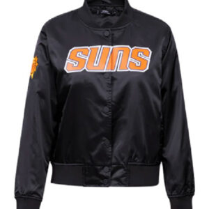 Phoenix Suns NBA Team Classic Black Varsity Jacket