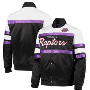 Toronto Raptors NBA Team Hardwood Classics Script Varsity Jacket
