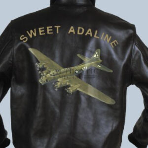 B 17 Sweet Adaline Nose Art Flight Jacket