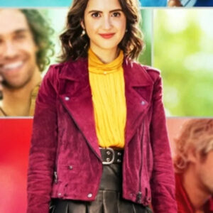 Choose Love Laura Marano Leather Jacket