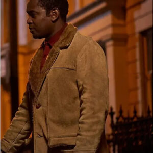 Dead Shot Aml Ameen Brown Leather Jacket