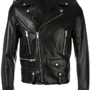 Dynasty S04 Rafael De La Fuente Black Leather Jacket