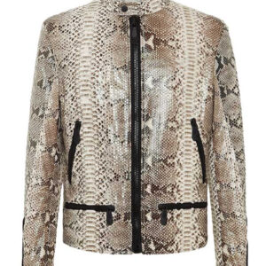 Fast X 2023 Jason Momoa Snakeskin Leather Jacket