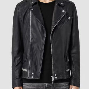 Ian Somerhalder The Vampire Diaries S08 Leather Jacket