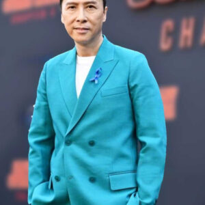 John Wick 4 Donnie Yen Vivid Blue Blazer