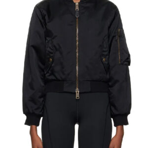 Last Man Standing S06 Molly Ephraim Satin Bomber Jacket