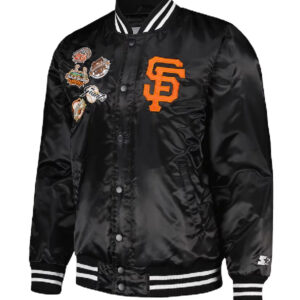 San Francisco Giants Black Patch Jacket