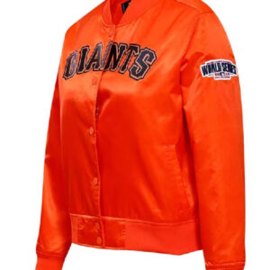 San Francisco Giants World Series Orange Jacket