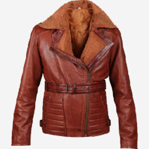 Women Blingsoul Leather Asymmetrical Jackets