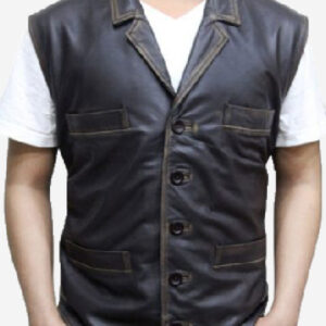 Hell On Wheels Cullen Bohannon Leather Vest