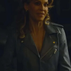 Ordinary Angels 2023 Hilary Swank Leather Jacket