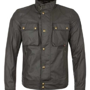 Wolf Tv Series 2023 Ukweli Roach Faded Olive Jacket