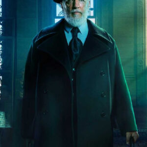 John Wick Chapter 4 Clancy Brown Trench Wool Coat