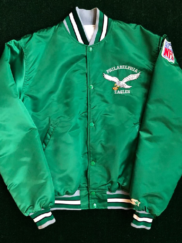 Philadelphia Eagles Vintage Starter Satin Jacket | Buy Now