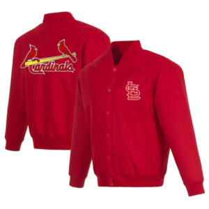 Poly-Twill St. Louis Cardinals Red Jacket