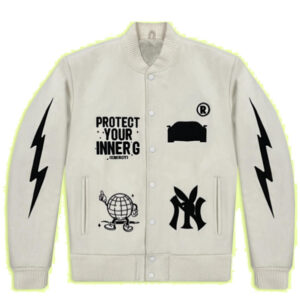 Protect Your Inner G Gang Gang Varsity Jacket