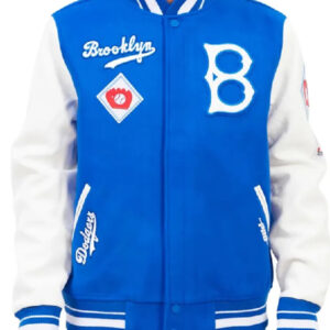 Retro Classic Brooklyn Dodgers Wool Varsity Jacket