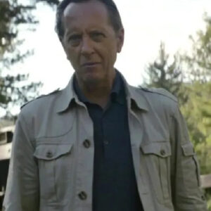 Richard E Grant Logan White Cotton Jacket