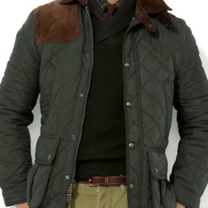 Riverdale Barclay Hope Green Quilted Jacket