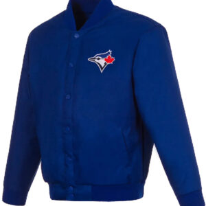Royal Toronto Blue Jays Poly-Twill Jacket