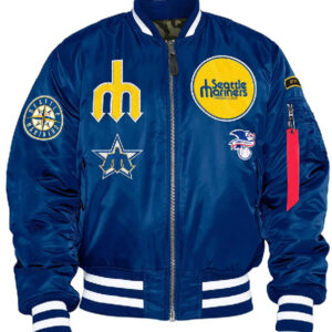 Seattle Mariners Ma 1 Bomber Jacket