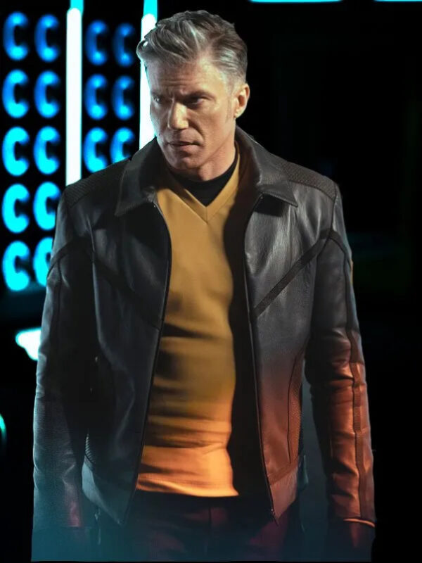 Star Trek Strange New Worlds Leather Jacket