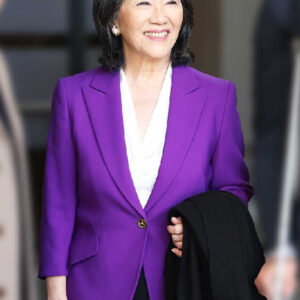 The Company You Keep 2023 Freda Foh Shen Purple Blazer