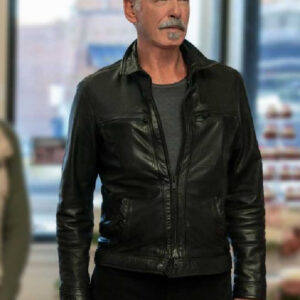 The Out Laws 2023 Pierce Brosnan Biker Leather Jacket