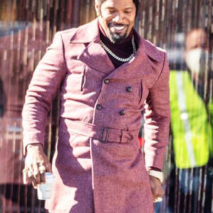 They Cloned Tyrone 2023 Jamie Foxx Wool Coat