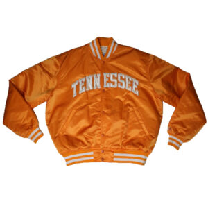 Vintage Starter Button Down University Of Tennessee Bomber Jacket